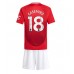 Maillot de foot Manchester United Casemiro #18 Domicile vêtements enfant 2024-25 Manches Courtes (+ pantalon court)